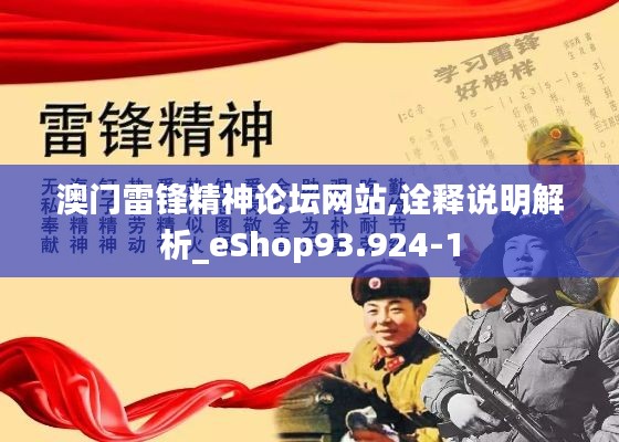 澳门雷锋精神论坛网站,诠释说明解析_eShop93.924-1