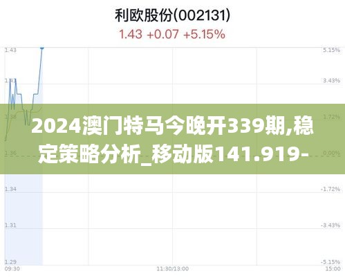 2024澳门特马今晚开339期,稳定策略分析_移动版141.919-2