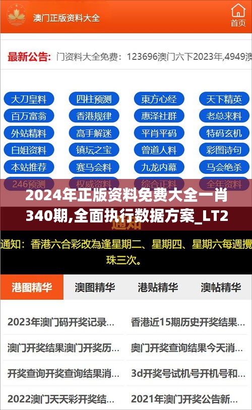 2024年正版资料免费大全一肖340期,全面执行数据方案_LT29.597-8