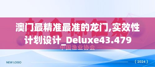 澳门最精准最准的龙门,实效性计划设计_Deluxe43.479