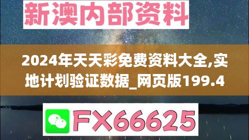 2024年天天彩免费资料大全,实地计划验证数据_网页版199.422