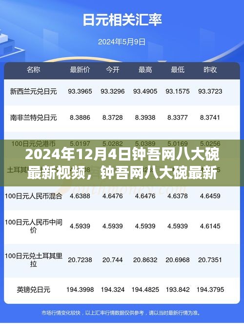 钟吾网八大碗最新视频测评，特性详解、用户体验与竞品对比