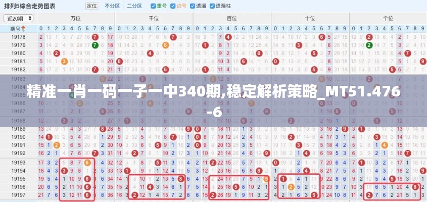 精准一肖一码一子一中340期,稳定解析策略_MT51.476-6