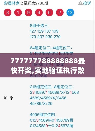 777777788888888最快开奖,实地验证执行数据_模拟版51.331