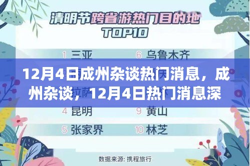 成州杂谈热门消息深度解析，12月4日最新资讯