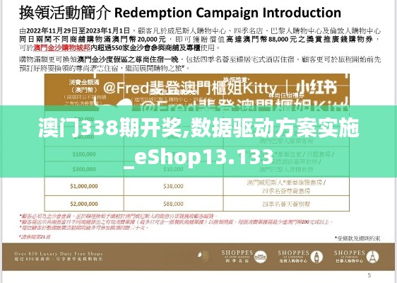 澳门338期开奖,数据驱动方案实施_eShop13.133