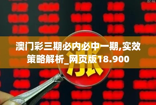 澳门彩三期必内必中一期,实效策略解析_网页版18.900