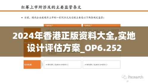 2024年香港正版资料大全,实地设计评估方案_OP6.252