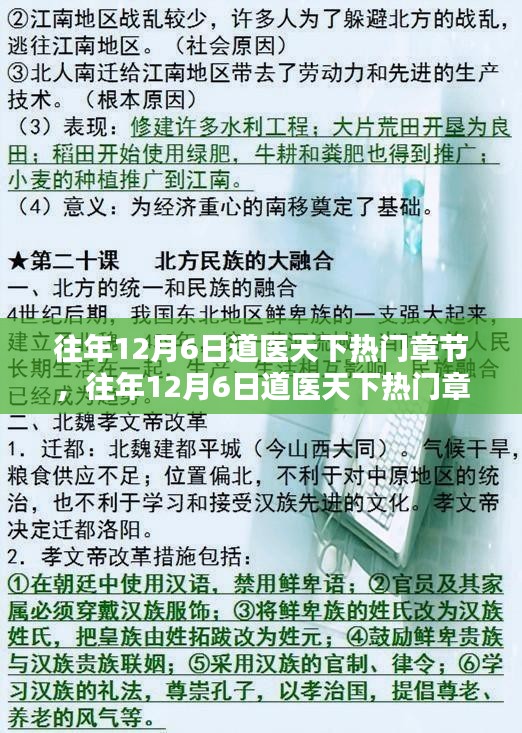 往年12月6日道医天下热门章节详解与评测