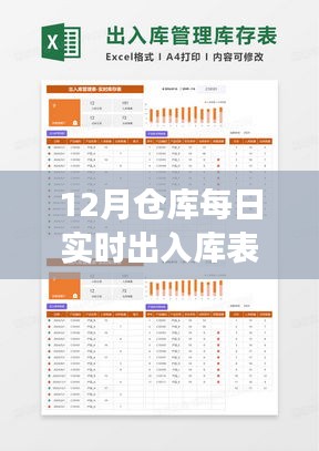 12月仓库每日实时出入库表格操作指南与管理秘籍