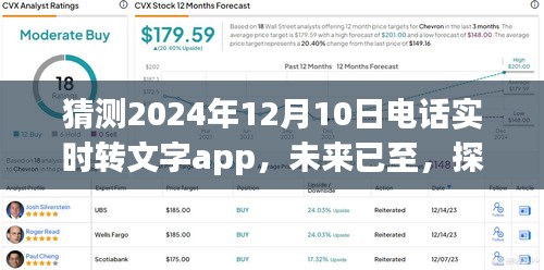 探索未来，电话实时转文字app的神奇之旅在2024年12月10日揭晓！