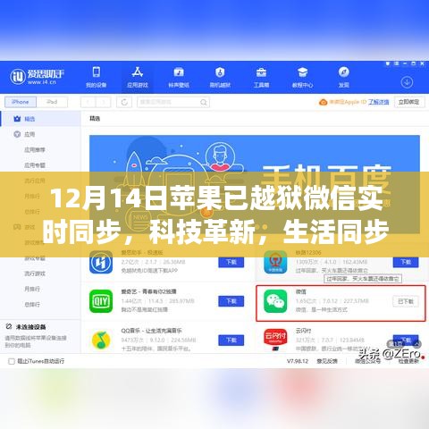 苹果微信实时同步越狱体验，科技革新与挑战法律边界