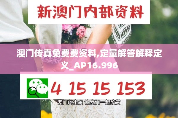 澳门传真免费费资料,定量解答解释定义_AP16.996