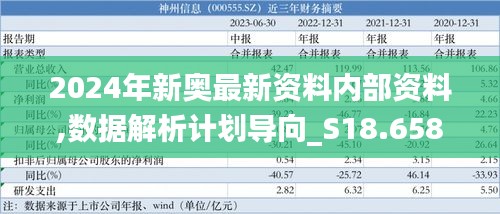 2024年新奥最新资料内部资料,数据解析计划导向_S18.658