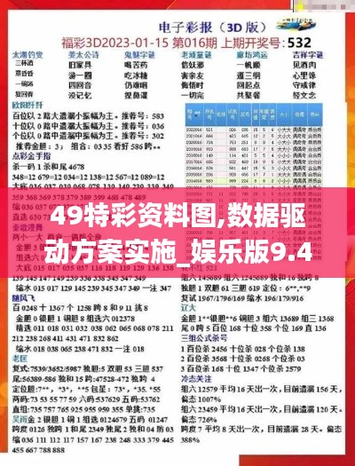 49特彩资料图,数据驱动方案实施_娱乐版9.463