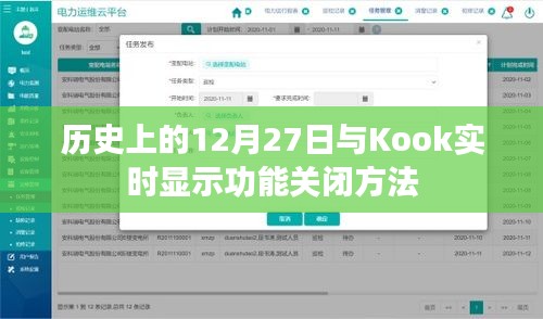 历史上的大事件与Kook实时显示功能关闭教程