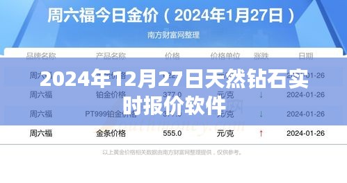 2024年钻石实时报价软件，天然钻石价格一目了然