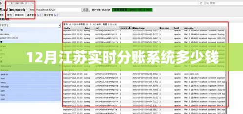 江苏实时分账系统费用解析