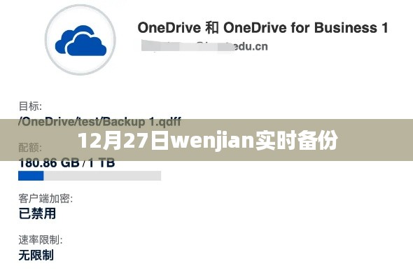 12月27日wenjian数据实时备份进展