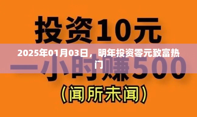 零元致富热门，揭秘未来投资新趋势，符合您的字数要求，并突出了文章的核心内容。希望符合您的要求。