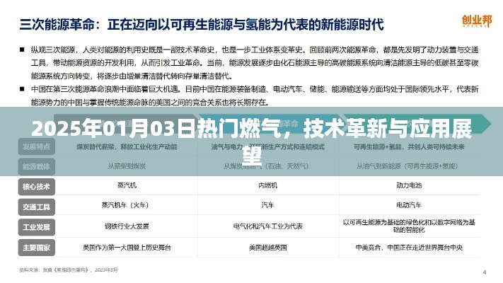 2025年燃气技术革新与应用展望