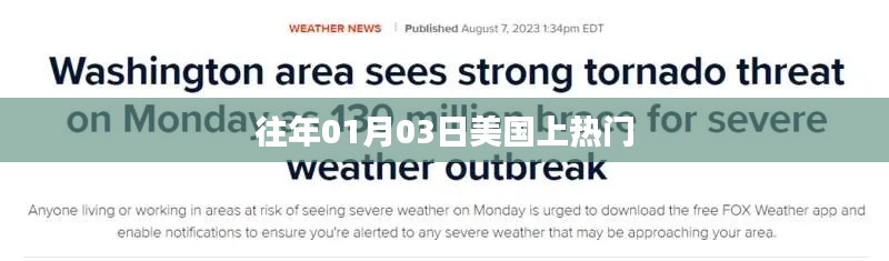 美国热门事件回顾，历年一月三日瞩目瞬间