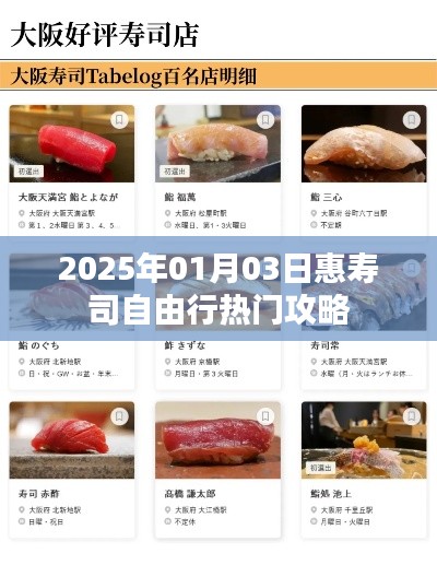 2025惠寿司自由行指南，热门攻略全解析