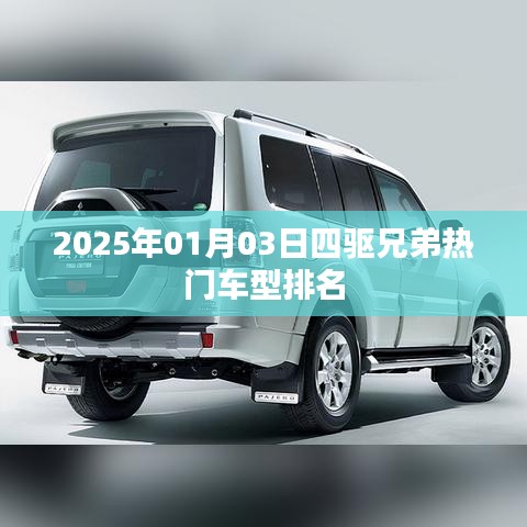 2025四驱兄弟热门车型排名揭晓