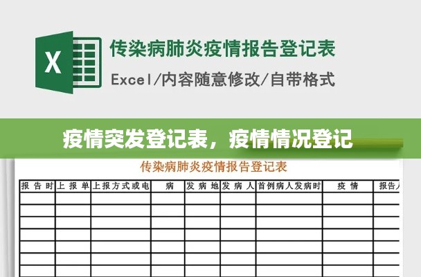 疫情突发登记表，疫情情况登记 