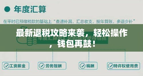 最新退税攻略来袭，轻松操作，钱包再鼓！