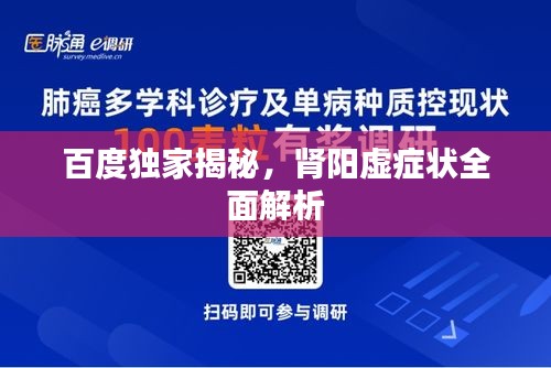 百度独家揭秘，肾阳虚症状全面解析