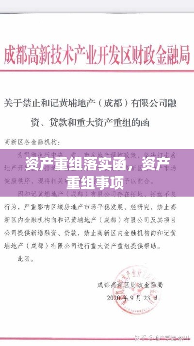 资产重组落实函，资产重组事项 