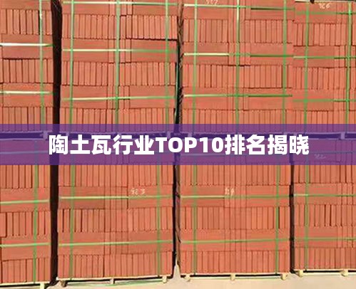 陶土瓦行业TOP10排名揭晓