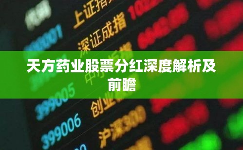 天方药业股票分红深度解析及前瞻