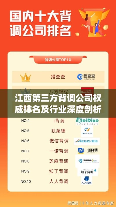 江西第三方背调公司权威排名及行业深度剖析